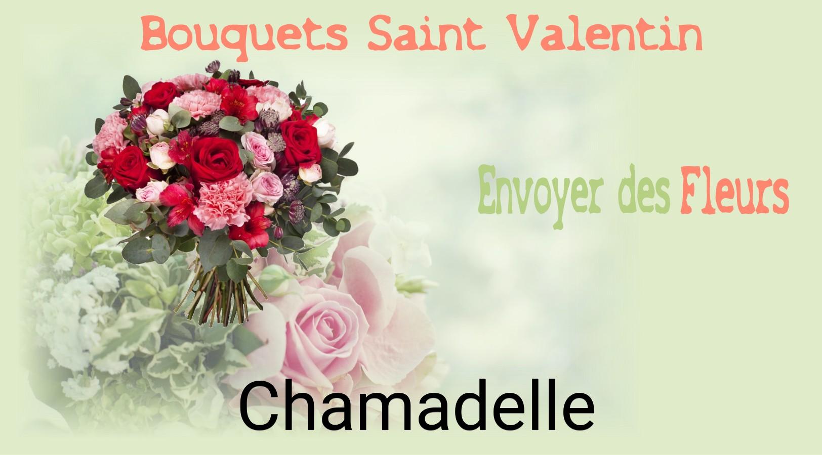 Roses de Saint-Valentin livrées à Chamadelle